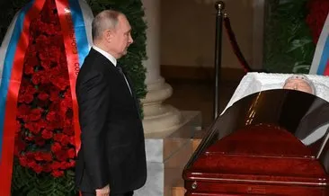 Putin’in o görüntüleri çok konuşuldu! Jirinovski’nin cenazesinde dikkat çeken önlem
