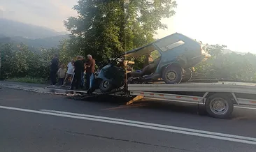 Ordu’da otomobil ağaca çarptı: 1 ölü