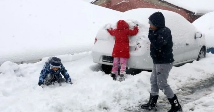 Elazığ’da okullara kar tatili