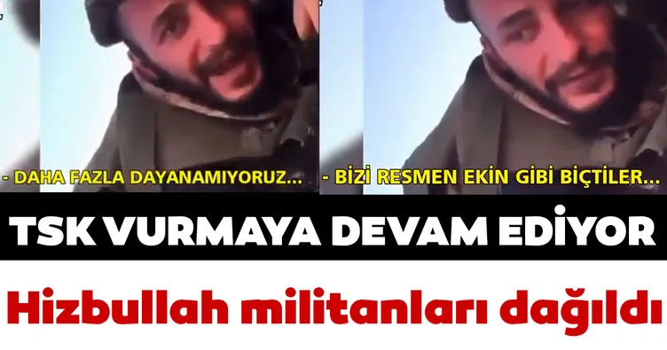 Son dakika: TSK vurmaya devam ediyor! Hizbullah militanları ağır kayıplar verdi! Bizi ekin gibi biçtiler