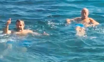 Müthiş operasyonu denizde kutladılar