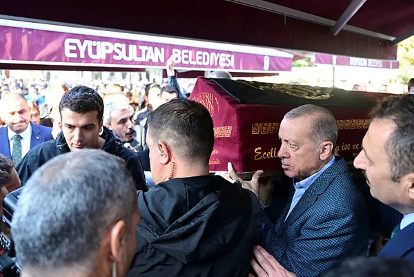 Başkan Erdoğan Hacer Muhterem Coşan'ın cenaze törenine katıldı