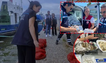 İzmir’de yasa dışı su ürünleri avcılarına operasyon! Tonlarca kaçak midye ele geçirildi