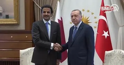 Katar Emiri Şeyh Temim bin Hamed Al Sani Türkiye’nin ve oradaki kardeşlerimizin yanındayız