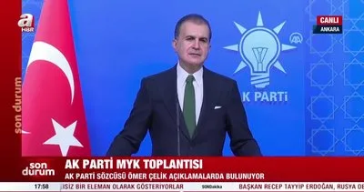 AK Parti Sözcüsü Ömer Çelik duyurdu: Erken seçim olacak mı? | Video