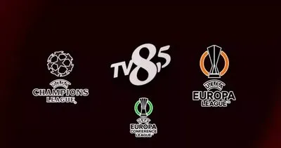 TV8,5 canlı izle linki! UEFA Avrupa Ligi ve Konferans Ligi maçları TV8,5 canlı yayın ve frekans bilgileri ile şifresiz maç izle!