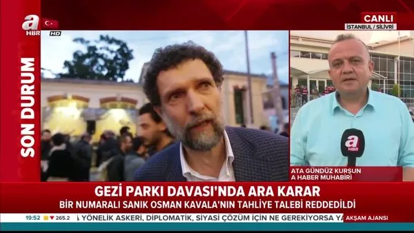 Gezi Parkı davasında ara karar açıklandı