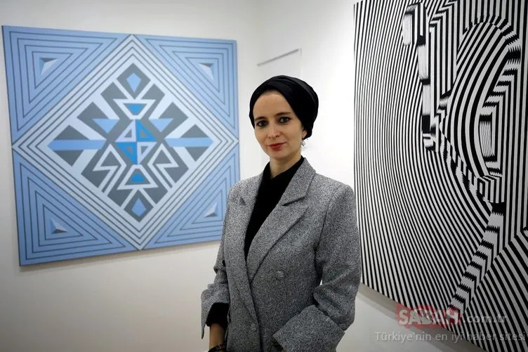 Ressam Çimen’den New York’ta Anadolu’dan kilim motifleri sergisi