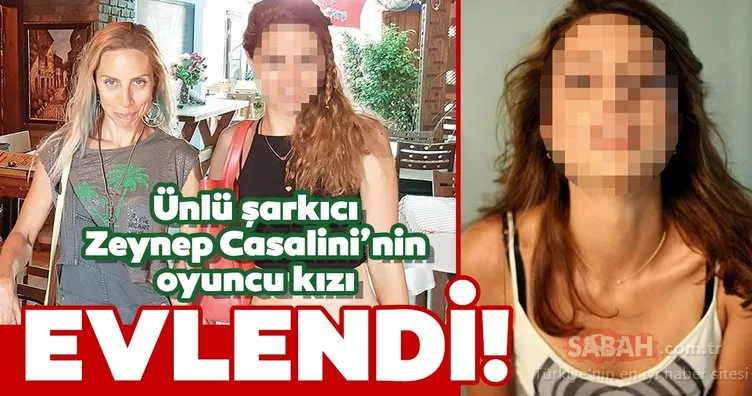 Ünlü şarkıcı Zeynep Casalini oyuncu kızını evlendirdi! İşte Zeynep Casalini’nin oyuncu olan kızı Ceren Sarp...