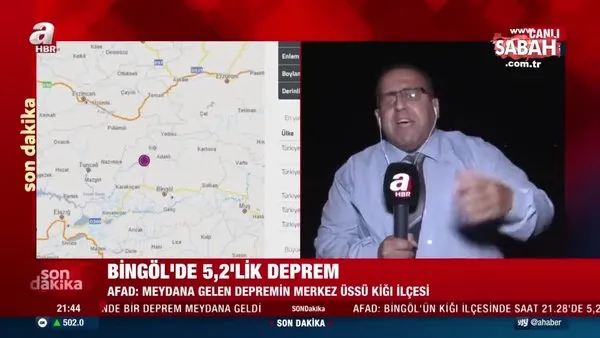 Son dakika haberi: Bingöl'de çok şiddetli deprem! A Haber muhabiri olay yerinden aktardı | Video