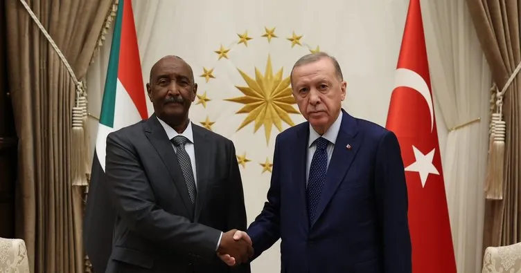 Başkan Erdoğan, Sudan Egemenlik Konseyi Başkanı El Burhan ile görüştü