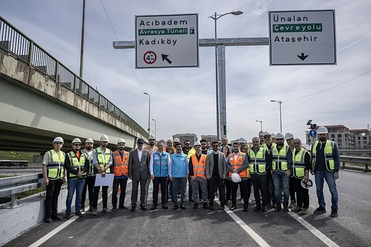 Avrasya Tüneli-TEM Anadolu Otoyolu Bağlantı Yolu devreye alındı