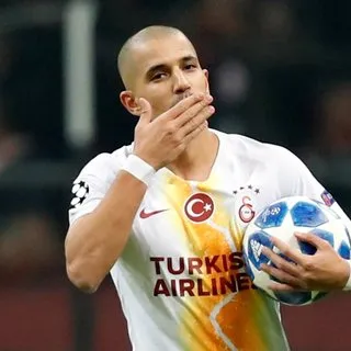 Feghouli sezonun ilk golünü Şampiyonlar Ligi’nde attı