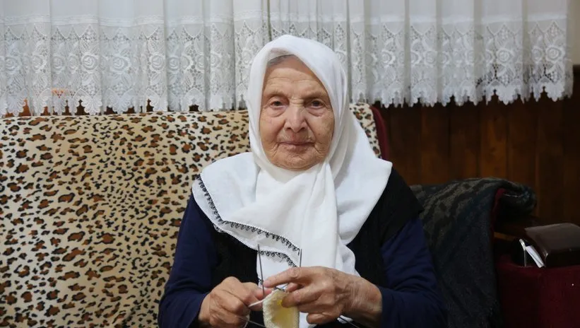 112 yıllık yaşamında bir kez doktora gitti! Rizeli Fatma Teyze’nin uzun yaşam sırrı...