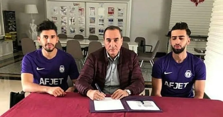 Afjet Afyonspor’dan 2 transfer daha