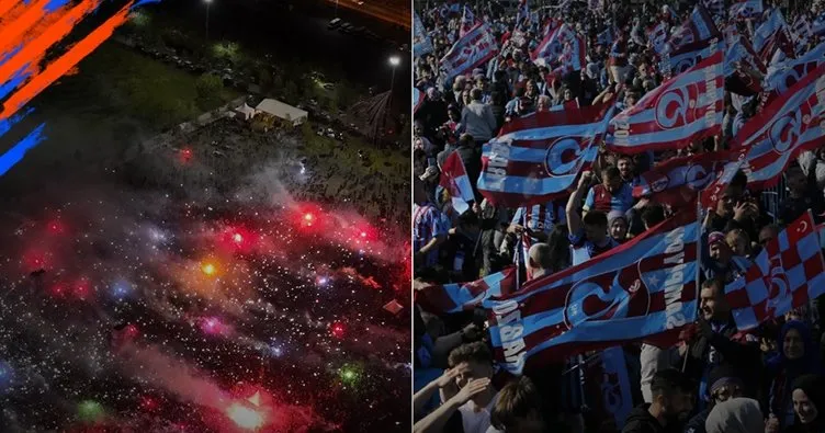 Yenikapı’da Trabzonspor fırtınası! Şampiyonluk kutlamalarında görsel şölen...