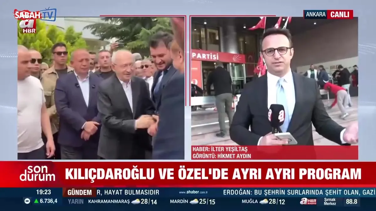 CHP’de çifte bayramlaşma krizi! Genel Merkez, Kemal Kılıçdaroğlu için hazırlanıyor videosunu izle CHP’de çifte bayramlaşma krizi! Genel Merkez, Kemal Kılıçdaroğlu için hazırlanıyor videosunu izle