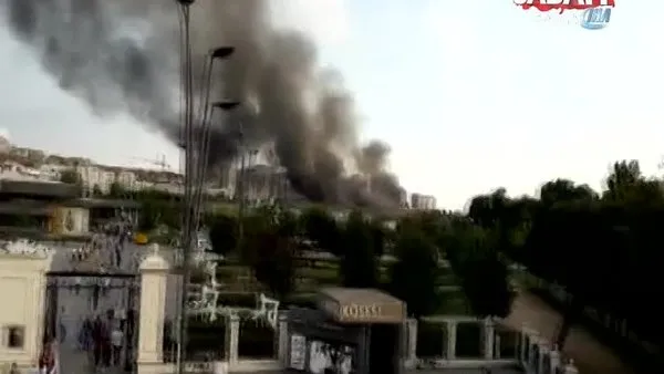 İstanbul Zeytinburnu'nda korkutan yangın!