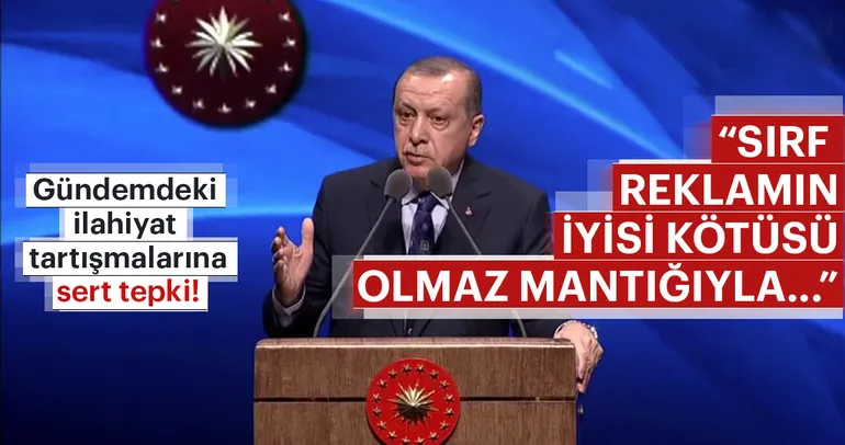 Cumhurbaşkanı Erdoğan'dan o isimlere çok sert tepki