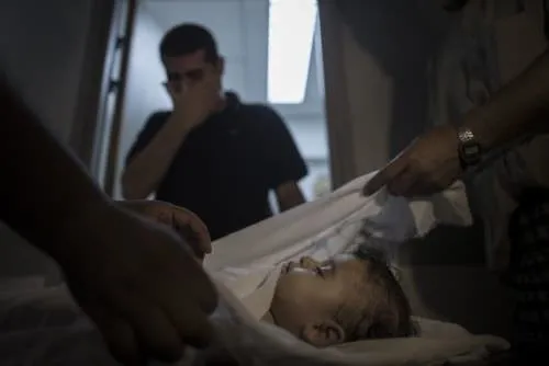 Gazze’den yürek yakan görüntüler