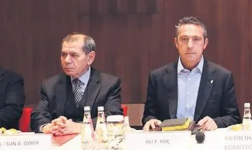 Dursun Özbek ve Ali Koç, bu kez yan yana!