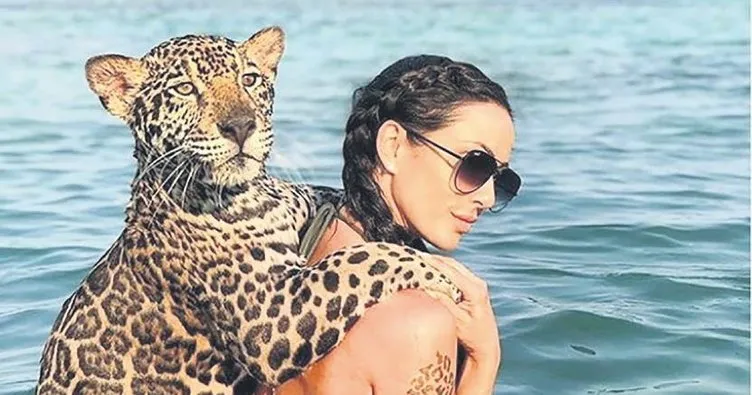 Cennet gibi adada jaguarlarla tatil