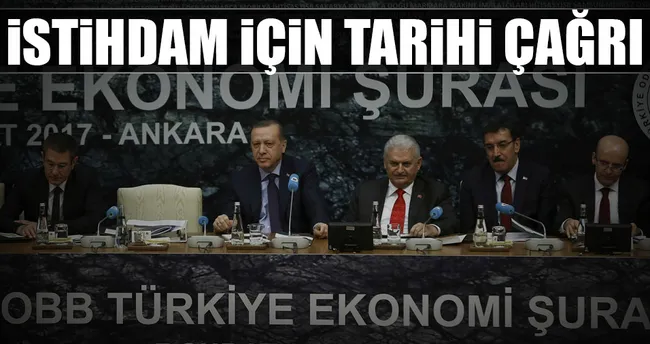 İstihdam için tarihi çağrı