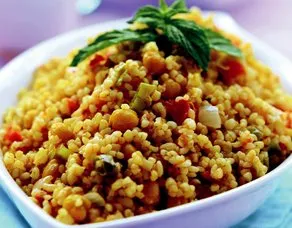 Nohutlu Firik Pilavı