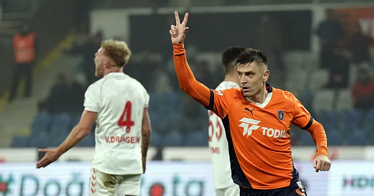 Süper Lig: Başakşehir, Samsun’u rahat geçti!