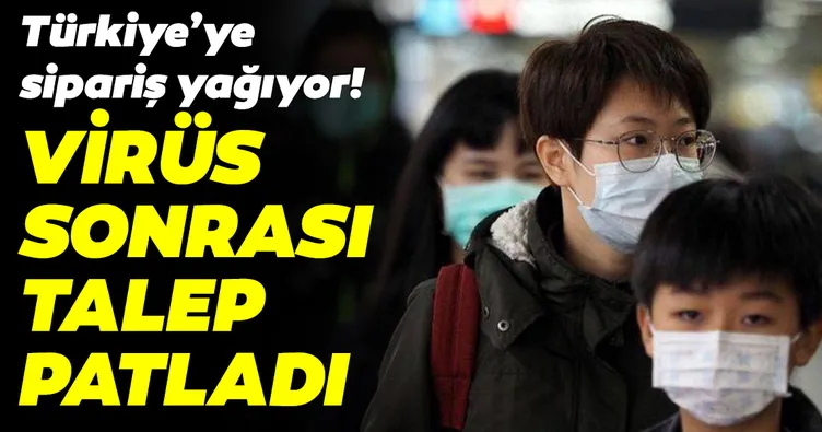 Haftalık 80 milyon maske talebi geliyor