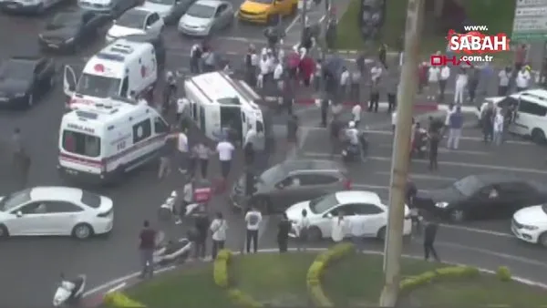 Fatih Vatan Caddesi'nde ambulans kaza yaptı | Video