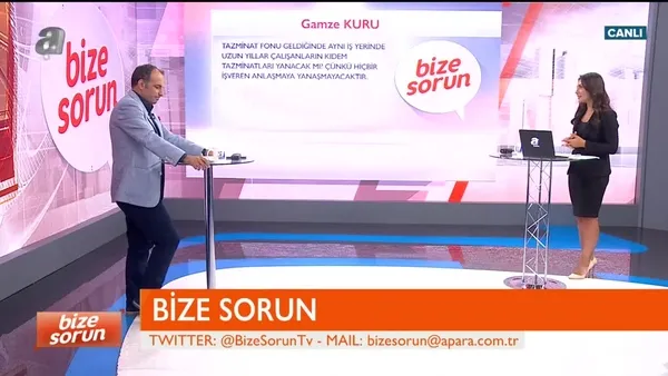 Bize Sorun | 31.08.2019