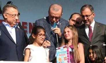 Başkan Erdoğan’a Van’da sevgi seli! Küçük kızların mutluluk gözyaşları: “Hep hayalimdi, gerçek oldu”