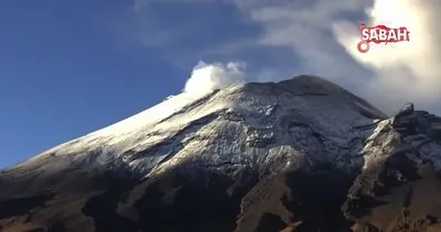 Popocatepetl Yanardağı’nda 24 saatte 7 patlama | Video