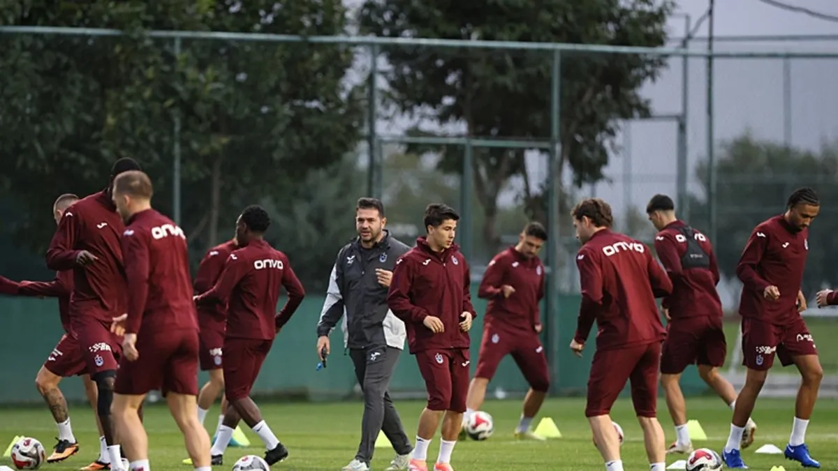 Trabzonspor’da iki futbolcu idmanda yok!