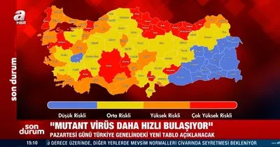 SON DAKİKA: Kısıtlamalar geri mi gelecek? Türkiye koronavirüs haritasında son durum! Hangi iller kırmızıya dönecek? | Video