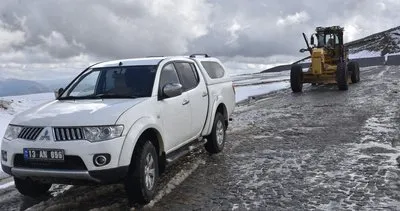 Bitlis’te mayıs ayında kar yağdı #bitlis