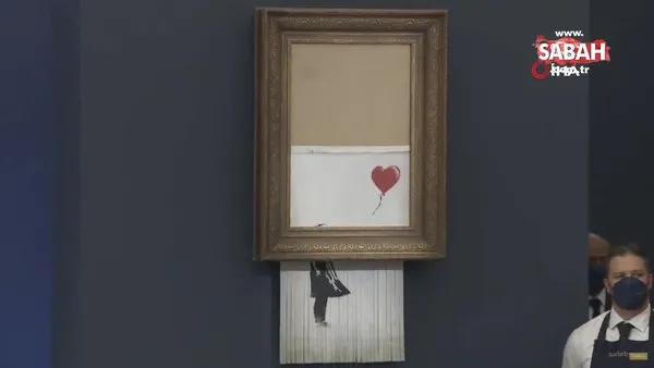 İngiliz sanatçı Banksy'nin eseri rekor fiyata alıcı buldu | Video
