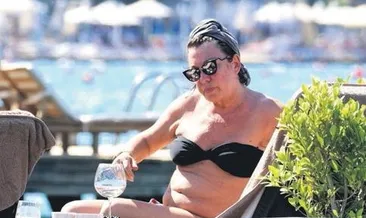 Sıcaklara karşı su ve bandana