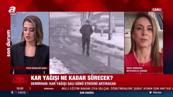 SON DAKİKA: İstanbul'da kar yağışı ne kadar sürecek? (15 Şubat 2021 Pazartesi) Canlı yayında kar yağışı uyarısı | Video