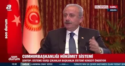 TBMM Başkanı Mustafa Şentop: Seçim birinci turda tamamlanır | Video