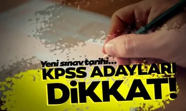 KPSS sınavı ne zaman hangi tarihte yeniden yapılacak? 2022 KPSS Lisans sınavı iptal mi oldu,  tekrarlanacak mı, yeni sınav ne zaman?