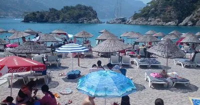 Ölüdeniz’de bayram bereketi: Turist akınına uğradı