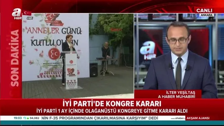 İYİ Parti'de kongre kararı