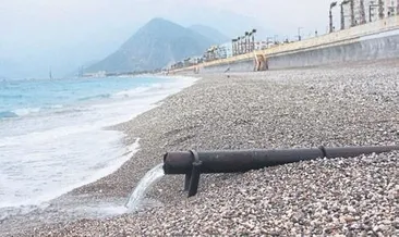 Sahilde korkutan görüntü