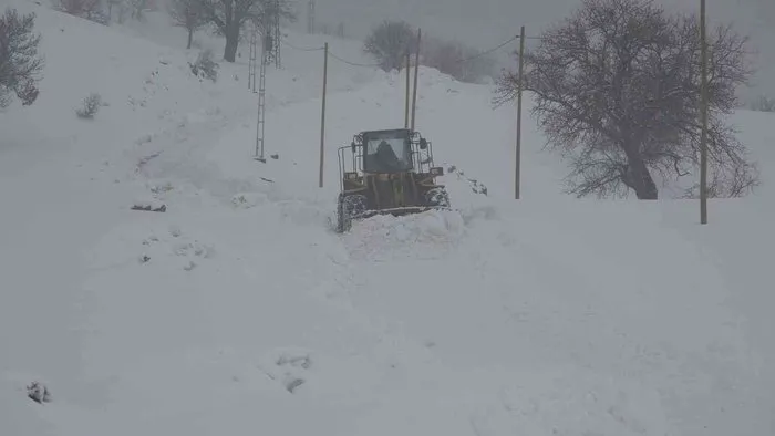 Bingöl’de kar 139 köy yolunu ulaşıma kapattı