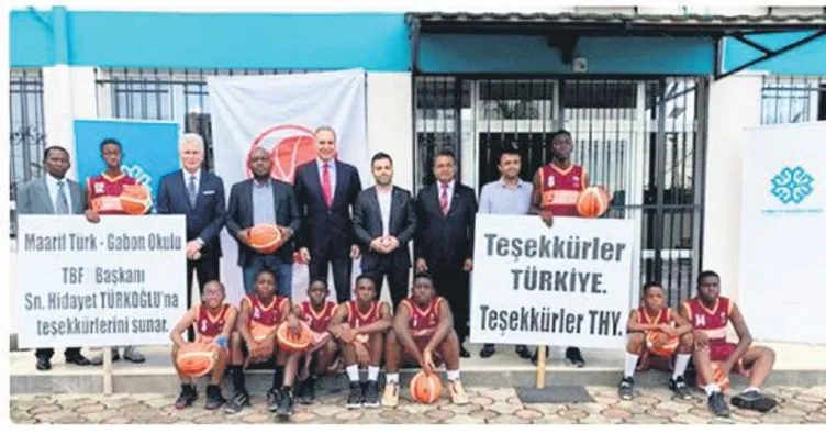 TBF’den Gabon’a destek