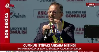 Cumhur İttifakı Ankara Büyükşehir Belediye Başkan Adayı Mehmet Özhaseki önemli açıklamalarda bulundu
