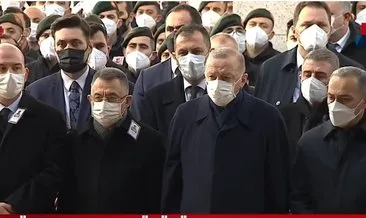 Şehit Hayrettin Eren’e son veda! Başkan Erdoğan da cenaze namazına katıldı