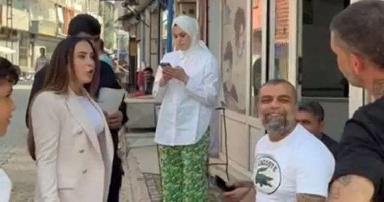 HDP’lilerden AK Partili vekil adayına ölüm tehdidi: Kafanıza mermi yersiniz! Şoke eden görüntüler